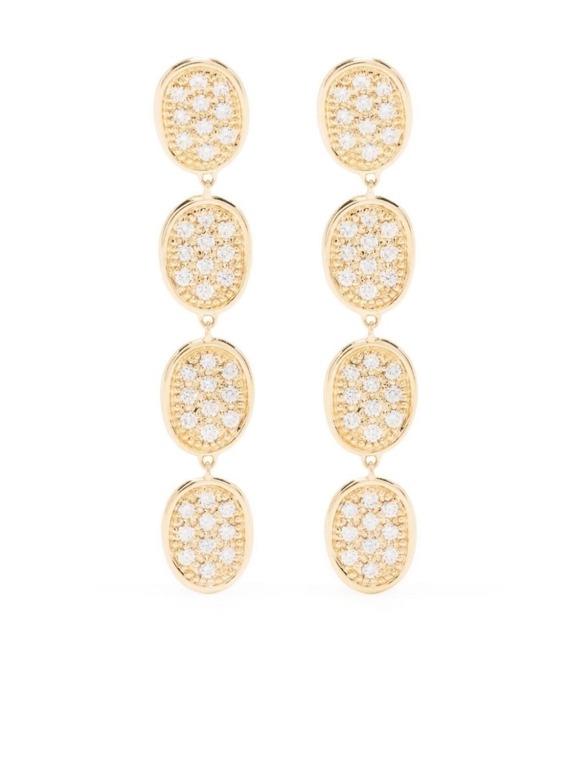 

Серьги-подвески Lunaria Chandelier из желтого золота Marco Bicego, золотой