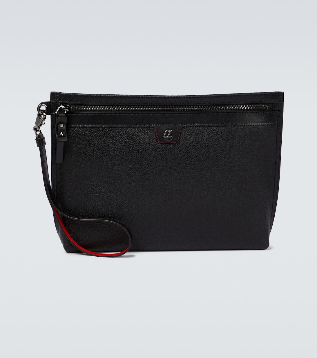 

Кожаный клатч Citypouch Christian Louboutin, черный
