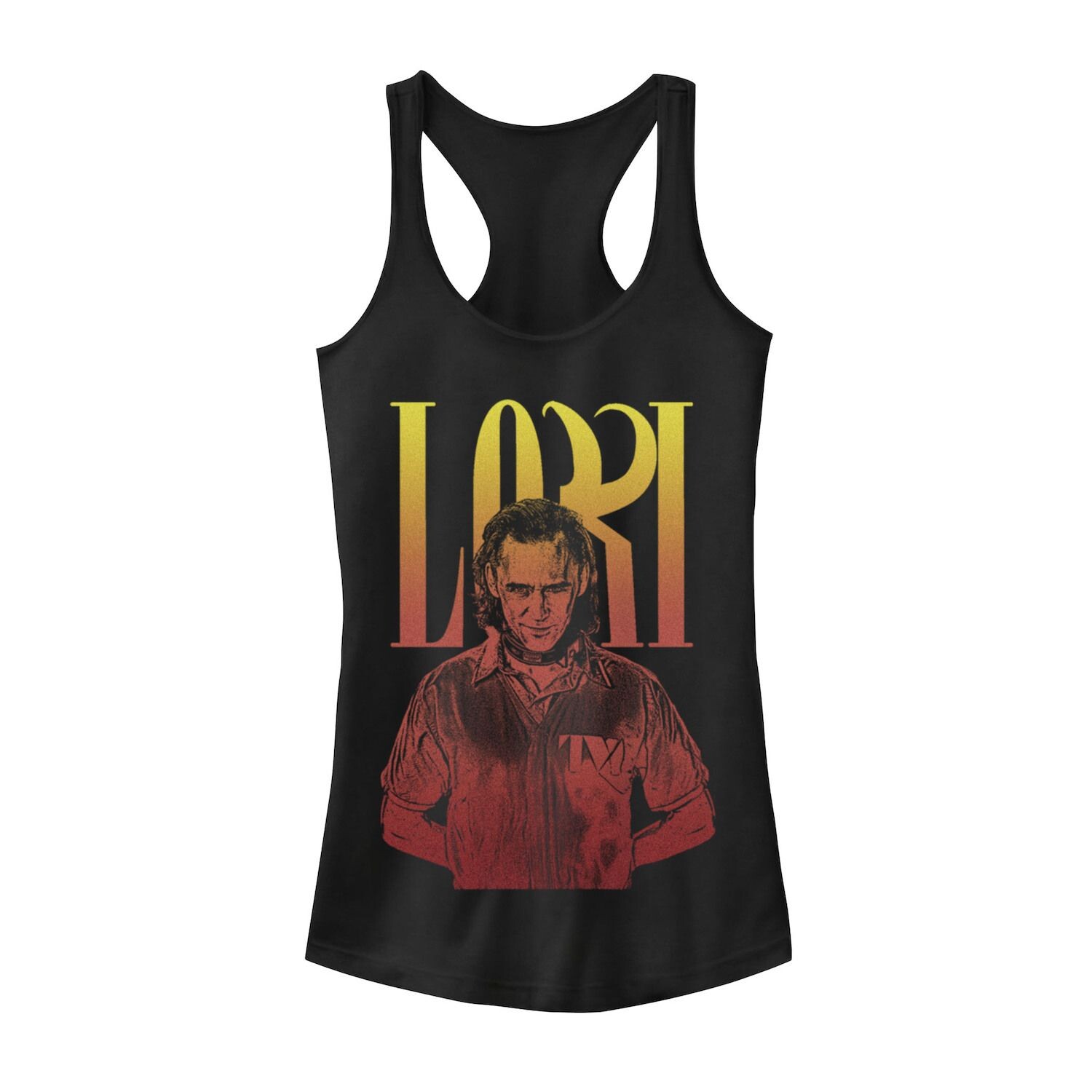 

Юниорская майка Marvel Loki Red Spectrum Racerback. Licensed Character