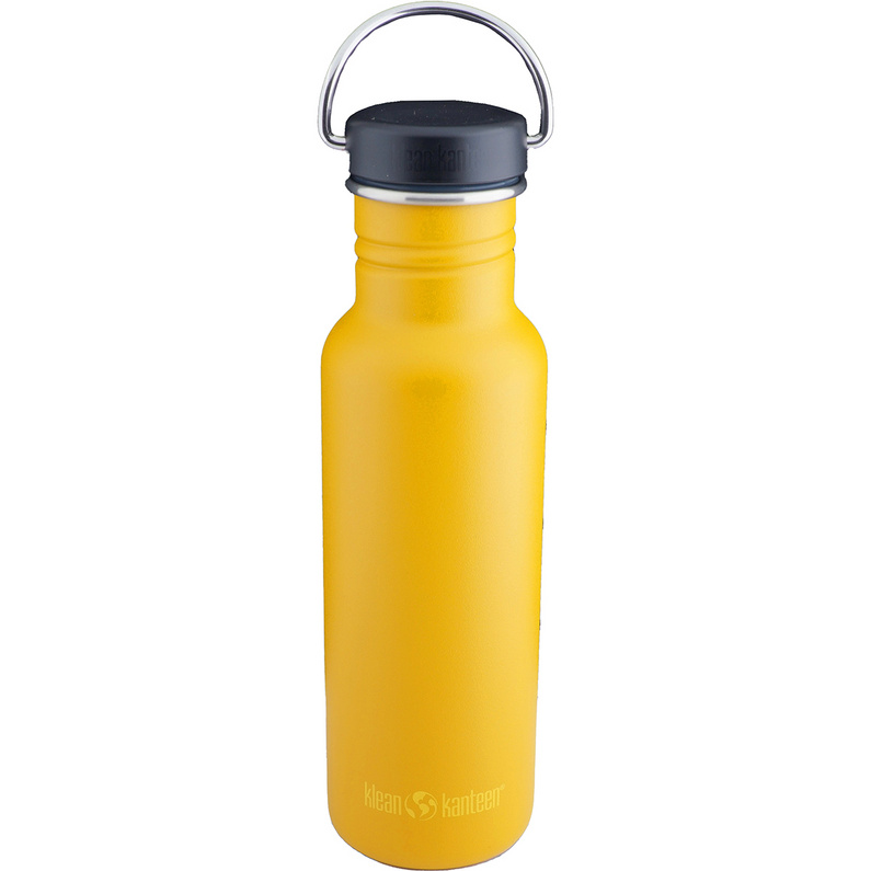Классическая бутылочка для питья с узкой крышкой-петлей Klean Kanteen, желтый