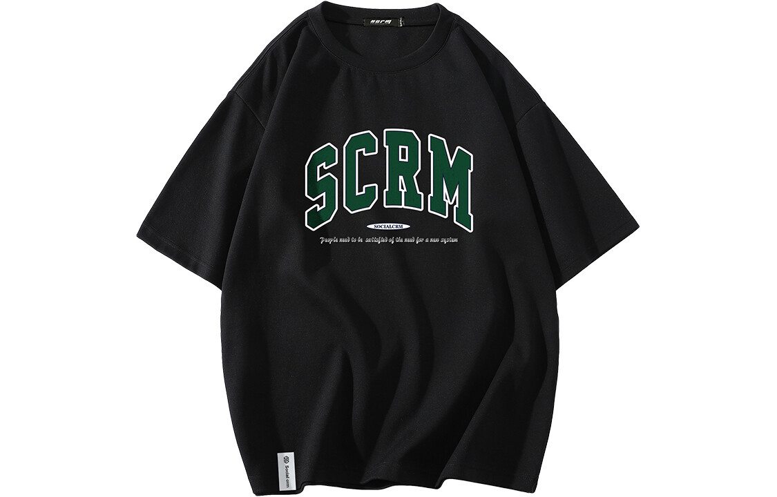 

SCRM футболка унисекс, Набор из 2 шт. (рисовый абрикос + темно-синий)