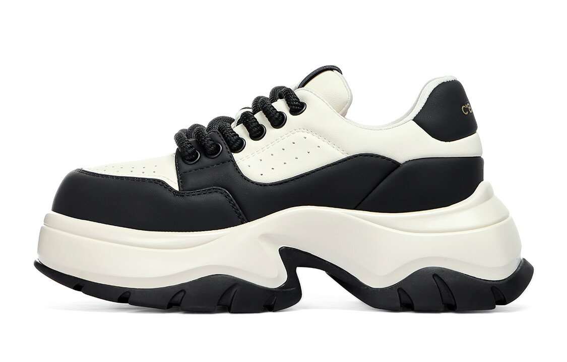 

Кроссовки C°BANNER Lifestyle Shoes Women's Low-top Black/White, черный/белый