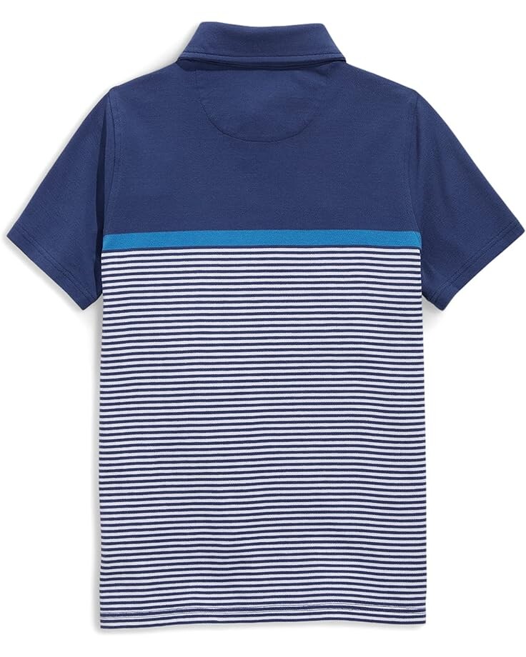 

Поло Vineyard Vines Surfside Pique Polo, цвет Sandbar Baltic Blue