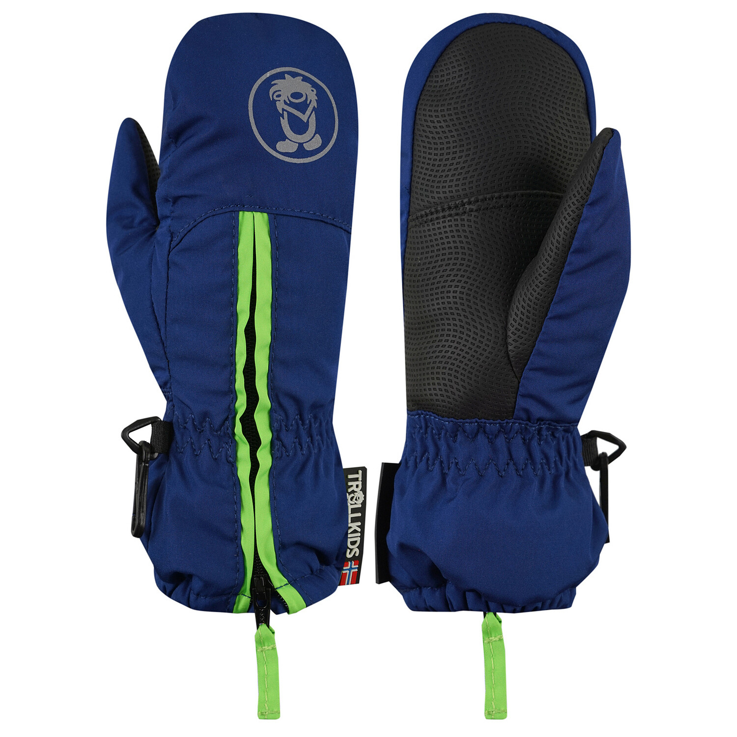 

Перчатки Trollkids Troll Mitten, цвет Navy/Viper Green