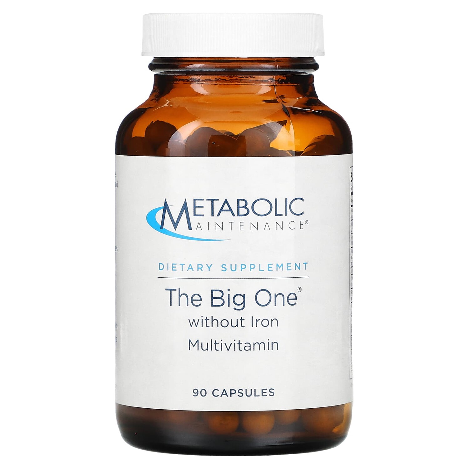 

The Big One без железа, 90 капсул, Metabolic Maintenance