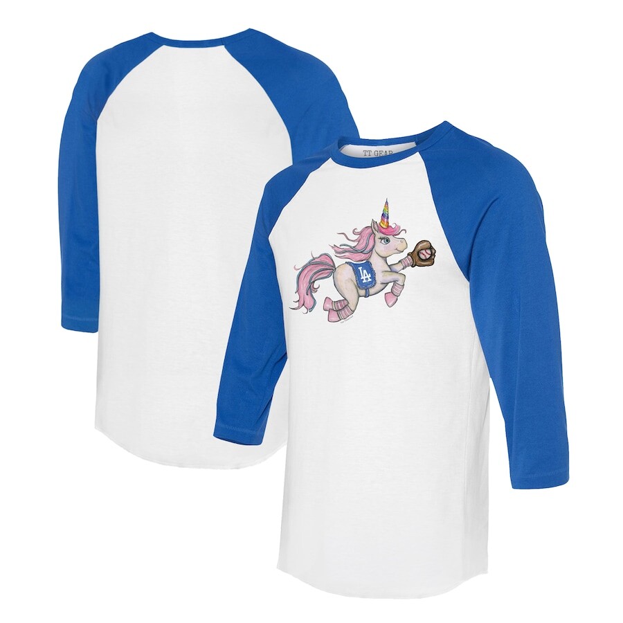 

Футболка с длинным рукавом Tiny Turnip Los Angeles Dodgers, белый