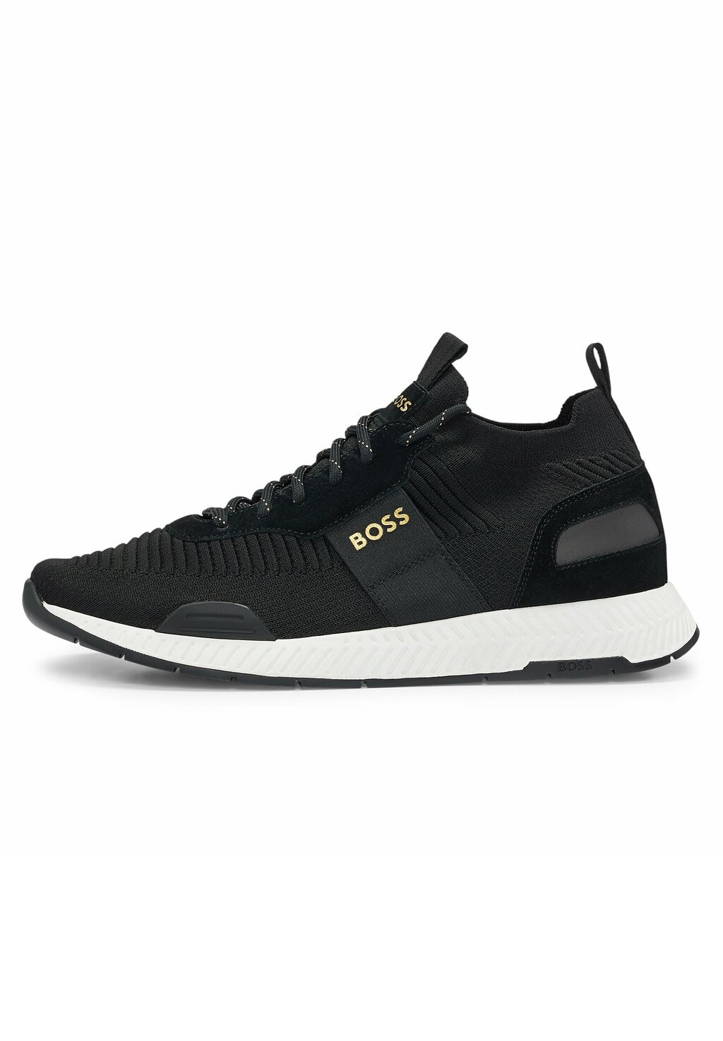 

Кроссовки BOSS Titanium Runn Knst N, черный семерка