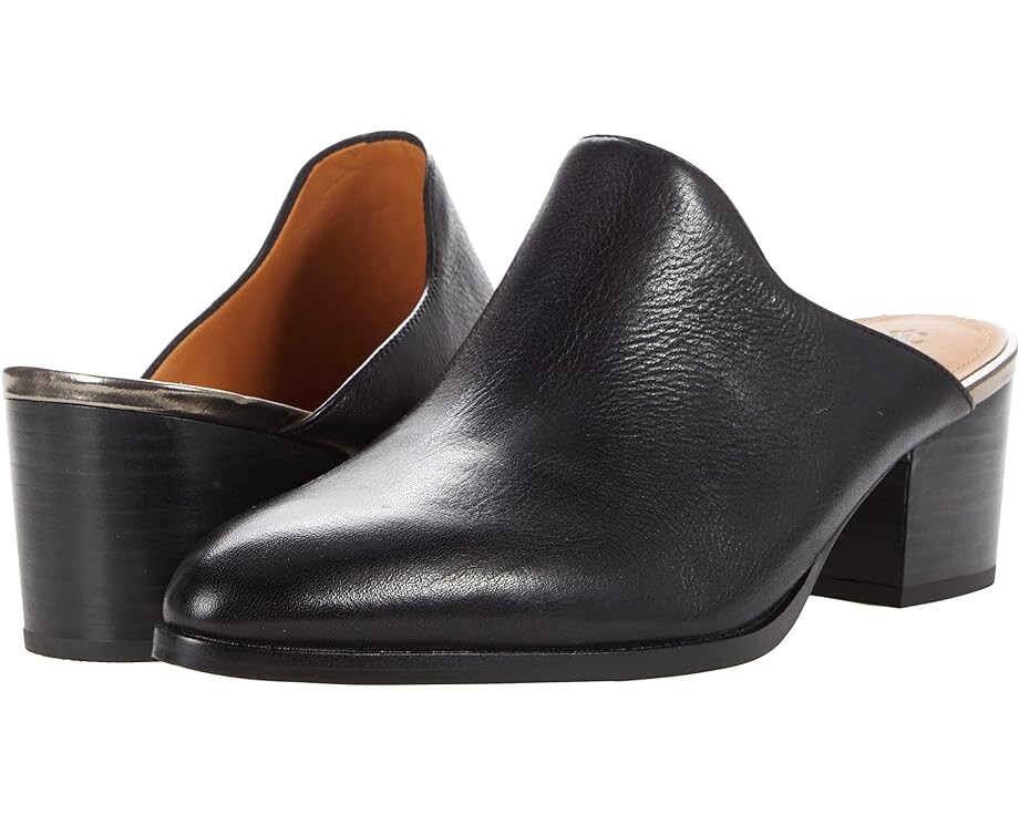 Туфли Johnston & Murphy Trista Mule, цвет Black Calfskin