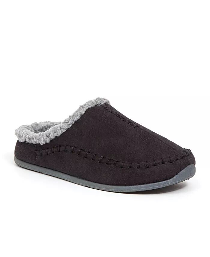 

Тапочки-сабо Little and Big Boys Slipperooz Lil Nordic Deer Stags, черный