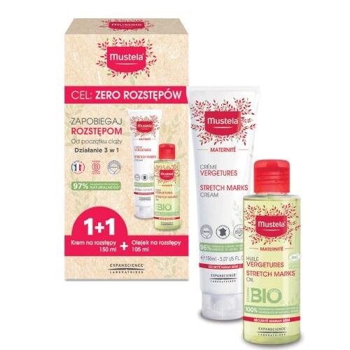 

Набор против растяжек, 2 шт. Mustela Maternite