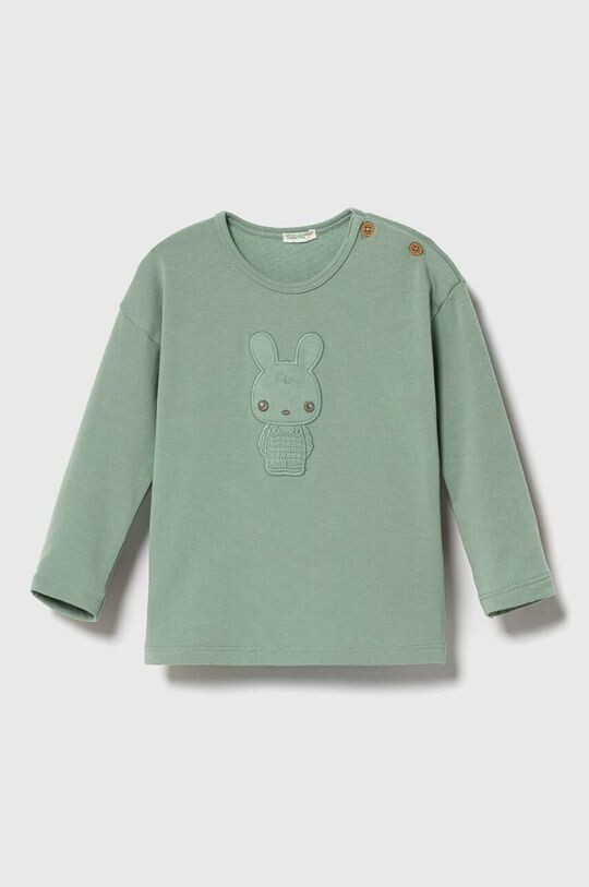 

Детская футболка с длинными рукавами United Colors of Benetton, зеленый