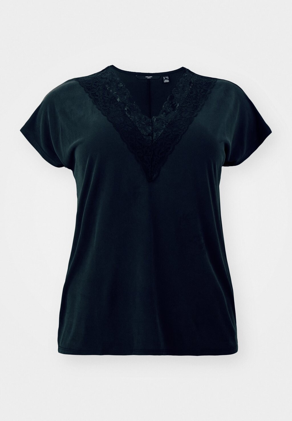 

Футболка с принтом VMCFILLI Vero Moda Curve, черный