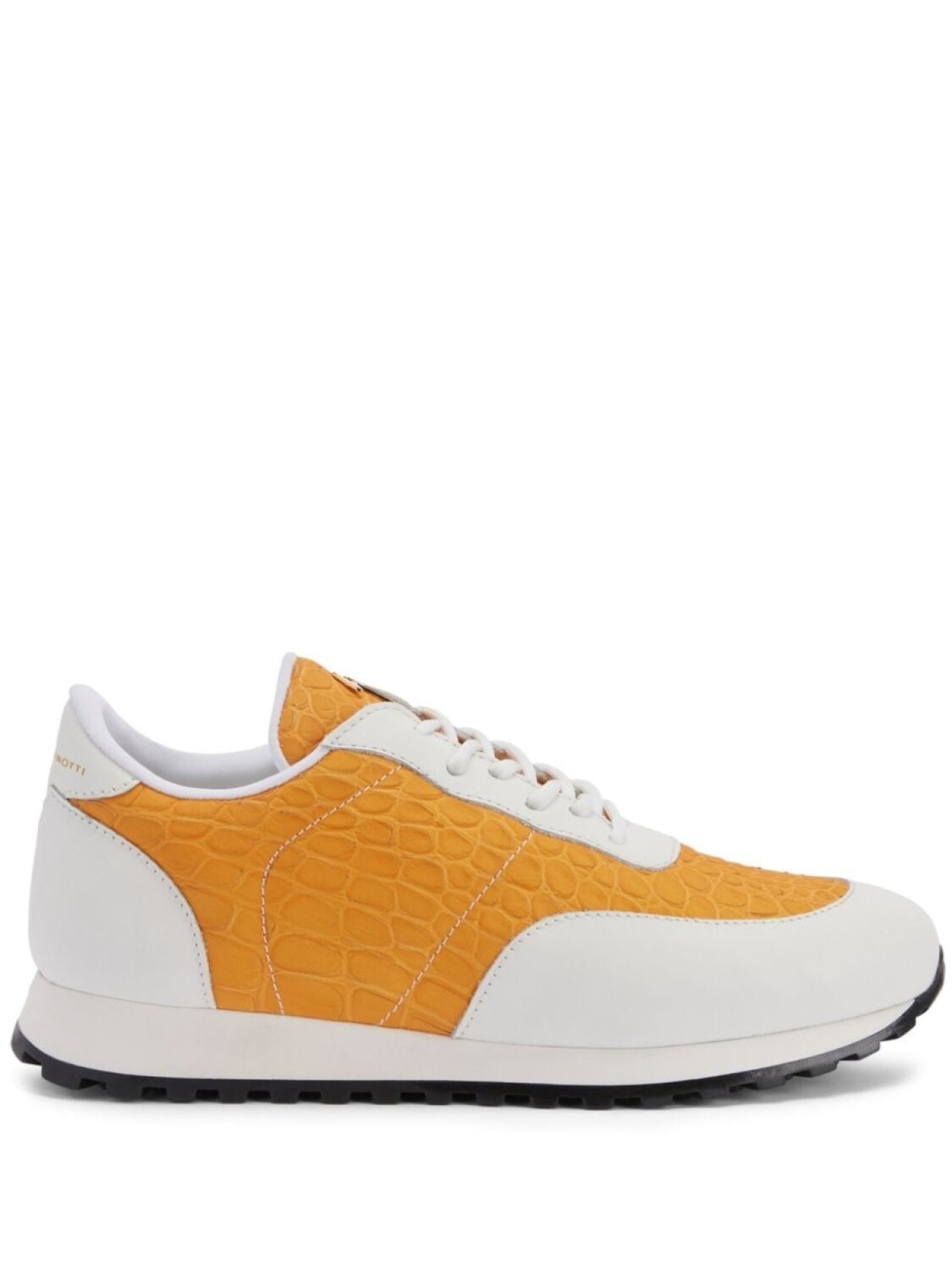 

Кроссовки Giuseppe Zanotti Jimi Running With Inserts, оранжевый/белый