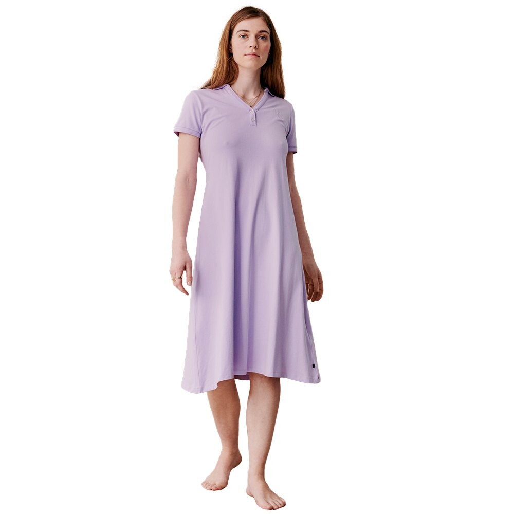 

Платье миди Redgreen Doria Short Sleeve, фиолетовый