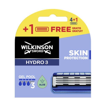 Лезвия для бритвы Hydro 3 Skin Protection — новые в оригинальной упаковке, Wilkinson Sword