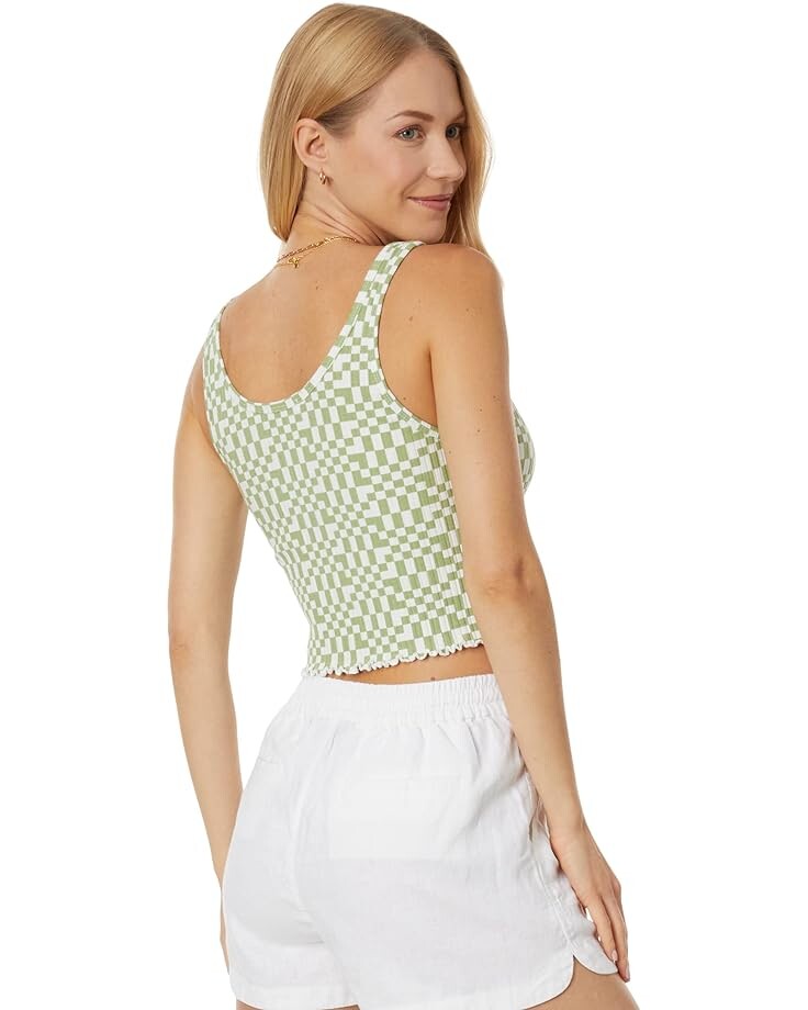 

Топ Billabong Notch Tank Knit Top, цвет Avocado
