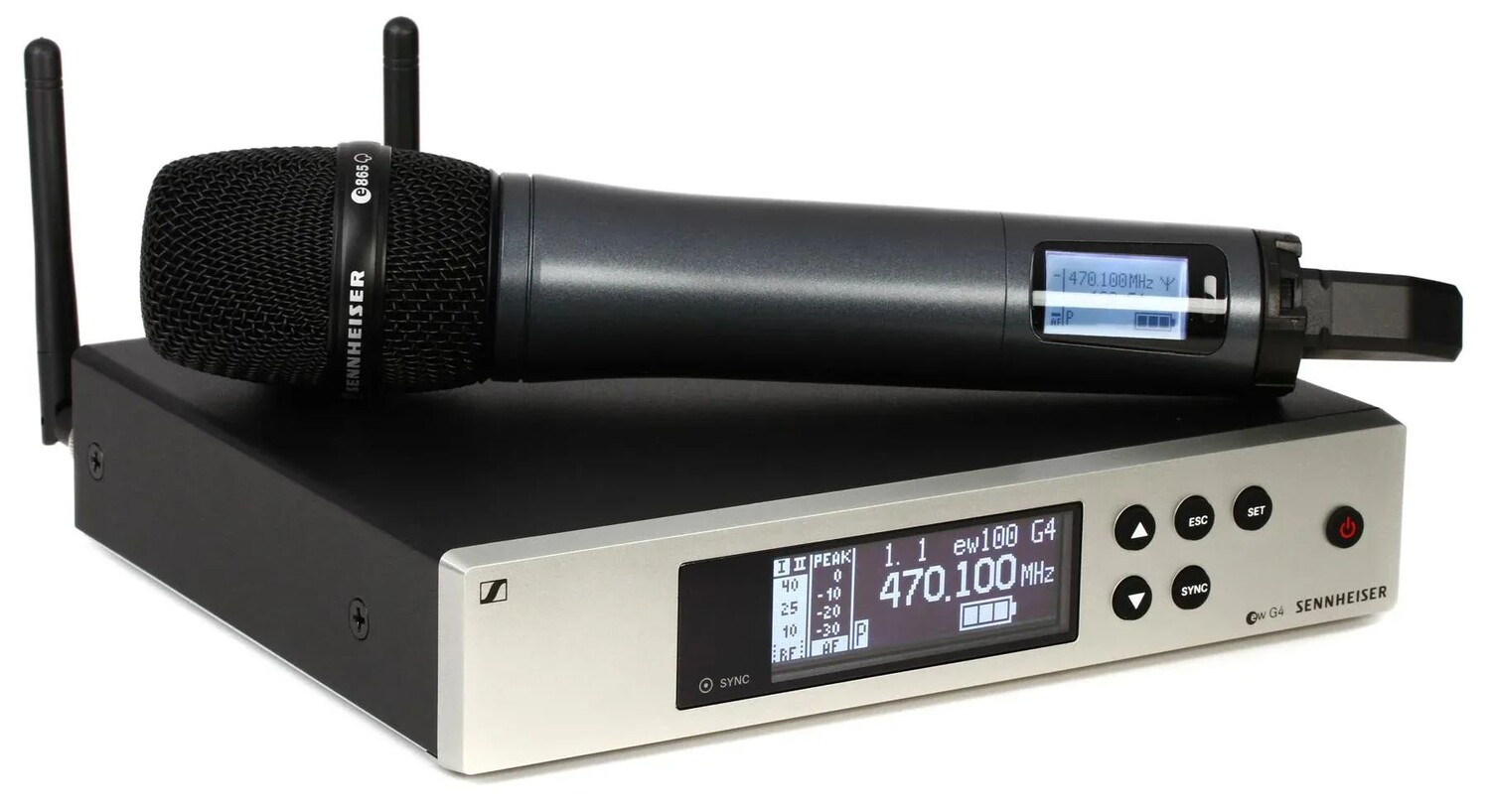 

Беспроводная ручная микрофонная система Sennheiser EW 100 G4-865-S — G Band