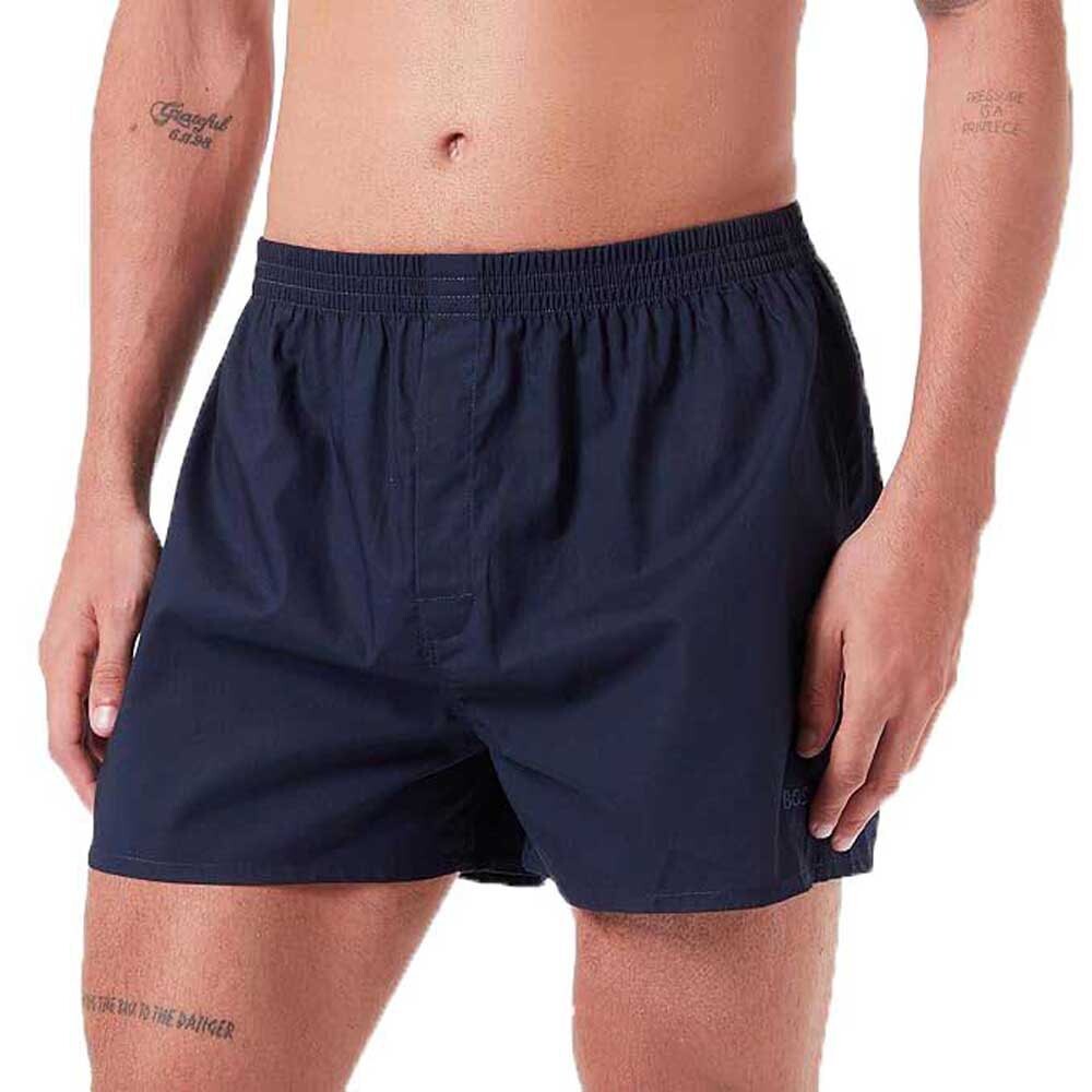 

Пижама BOSS Woven Boxer Cw, синий