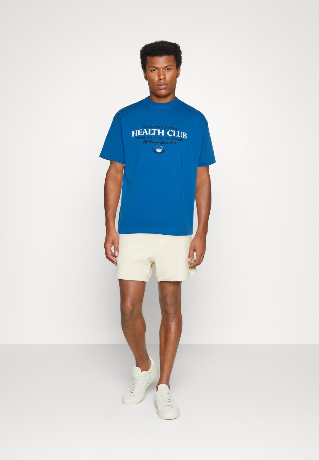 

футболка с принтом Zone Tee Unisex 2 Pack NY CONCEPT, цвет black/blue