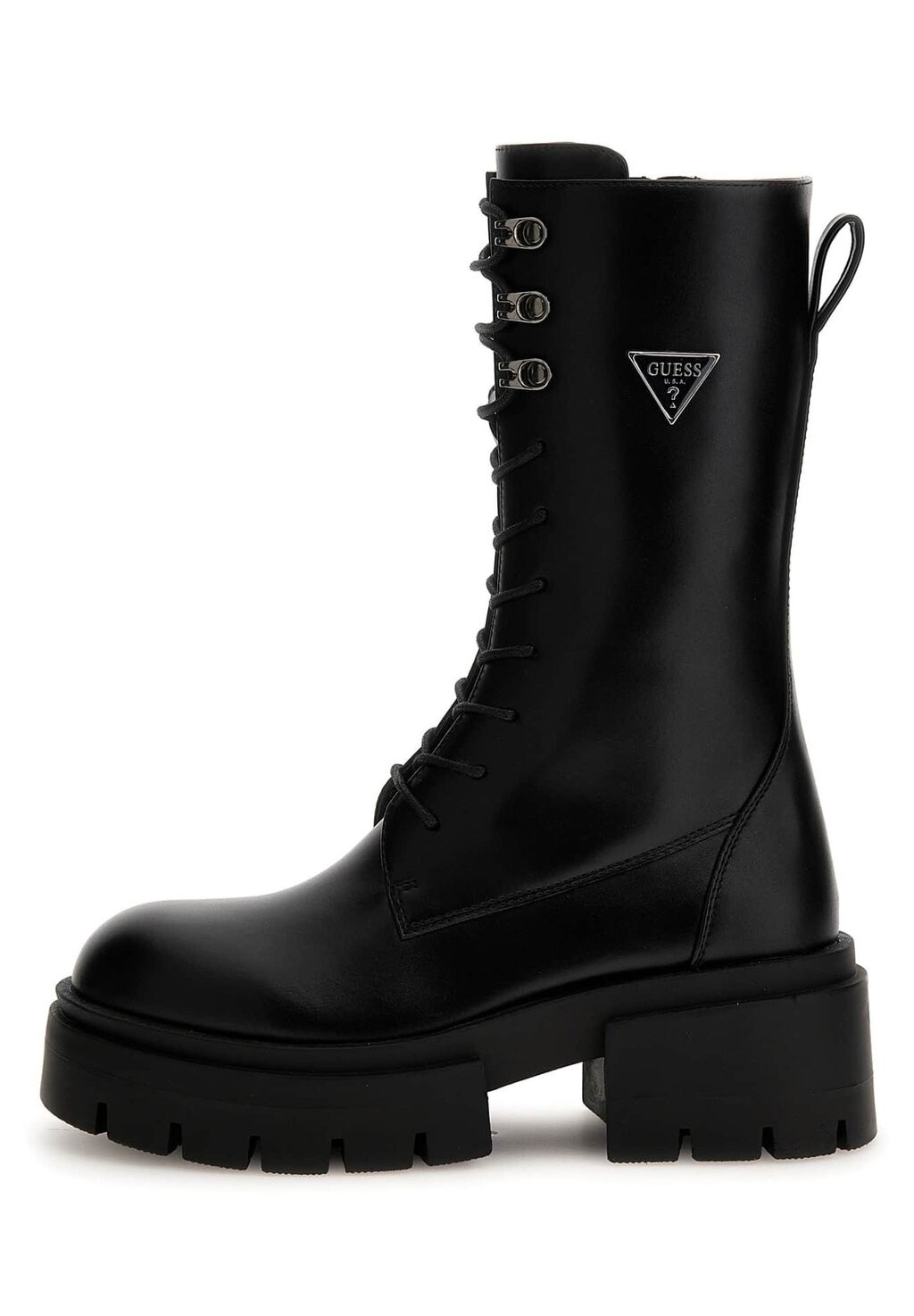 

Ботинки на платформе LILLIAN COMBAT Guess, черный