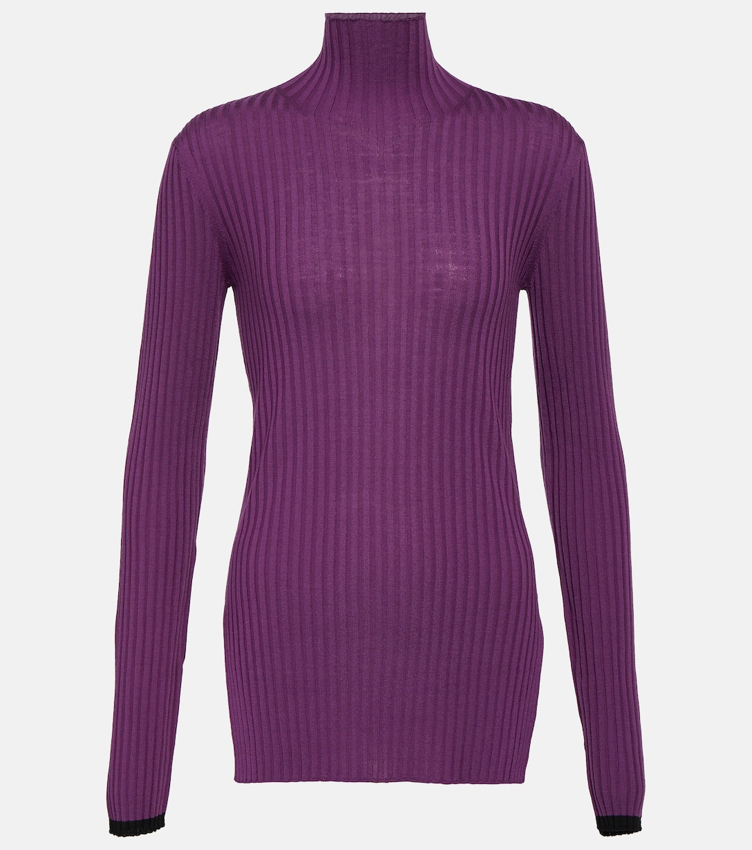 Шерстяной свитер в рубчик PLAN C, розовый plan c свитер