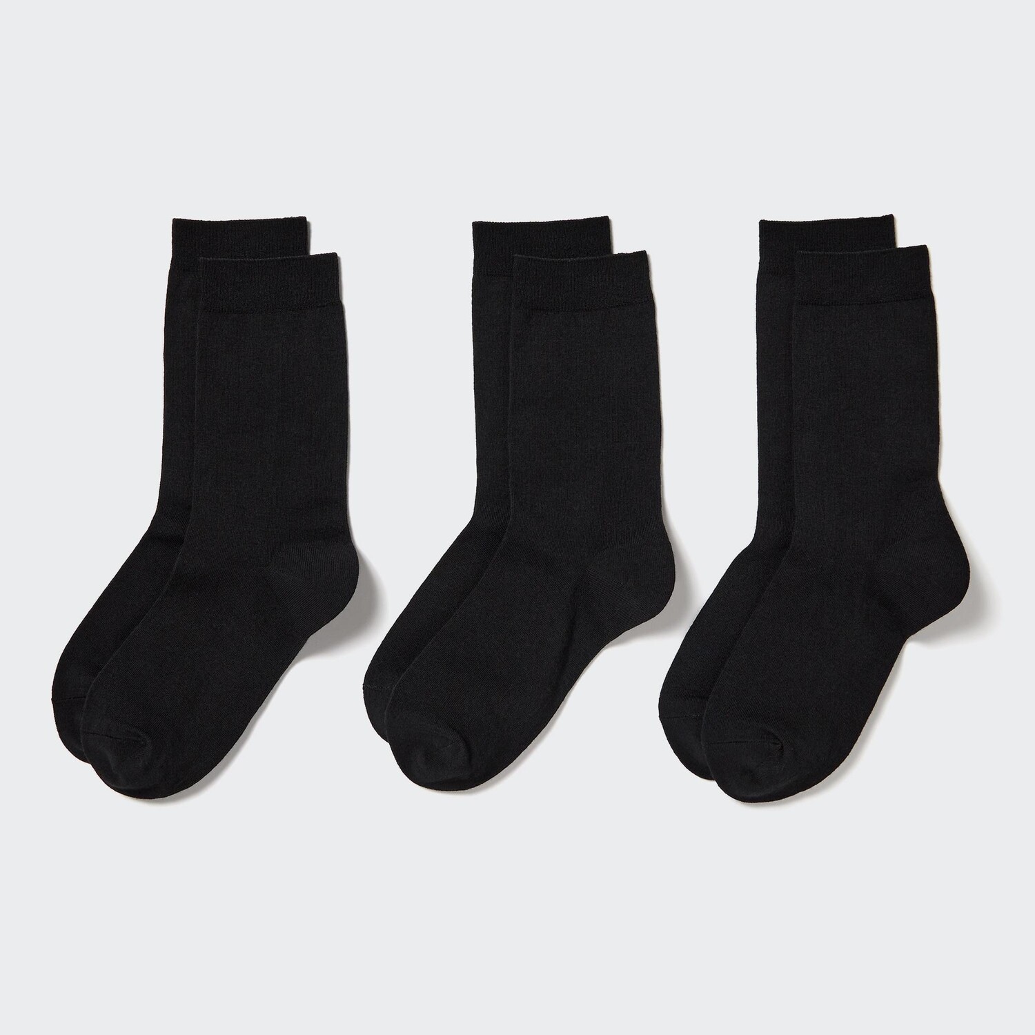 

Носки (3 пары) UNIQLO, черный