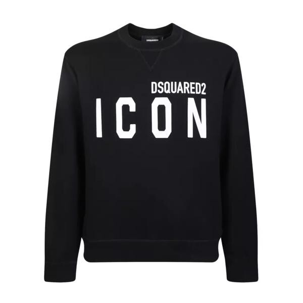 

Футболка icon roundneck sweatshirt Dsquared2, черный