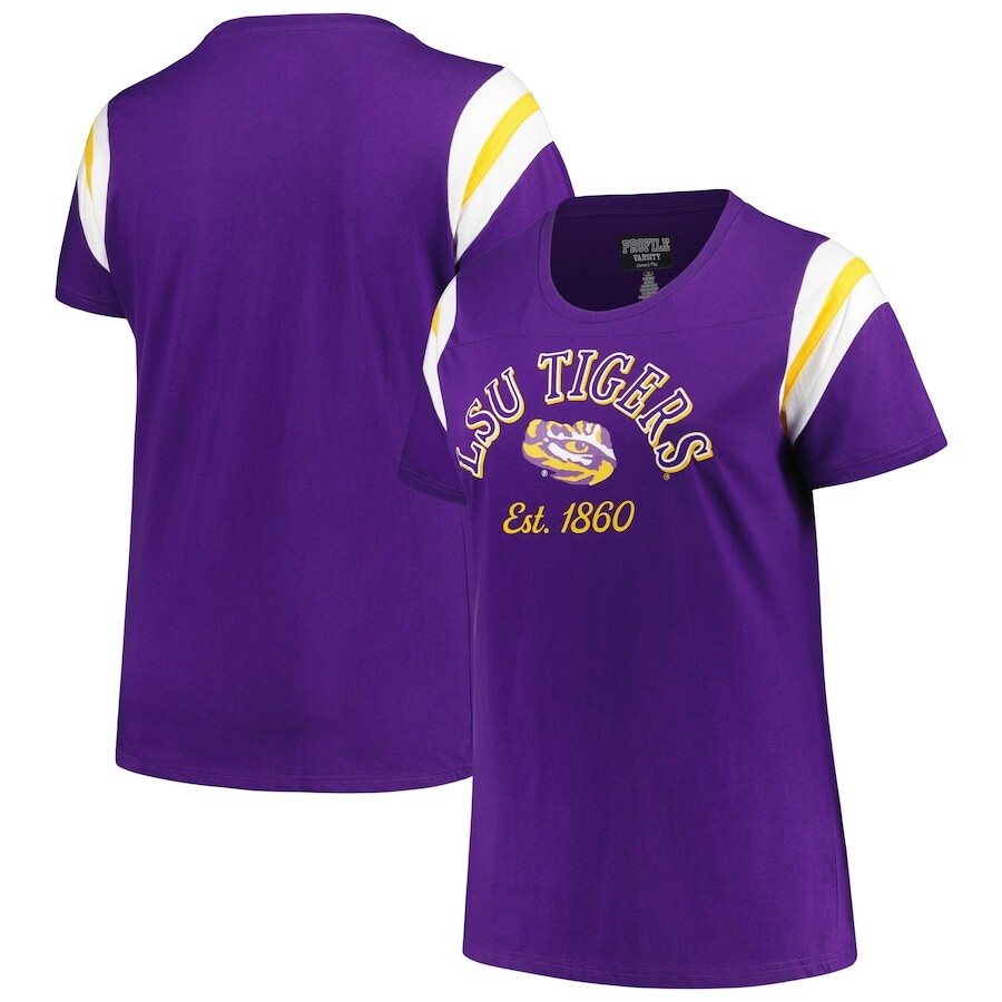 

Футболка с коротким рукавом Profile Lsu Tigers, фиолетовый