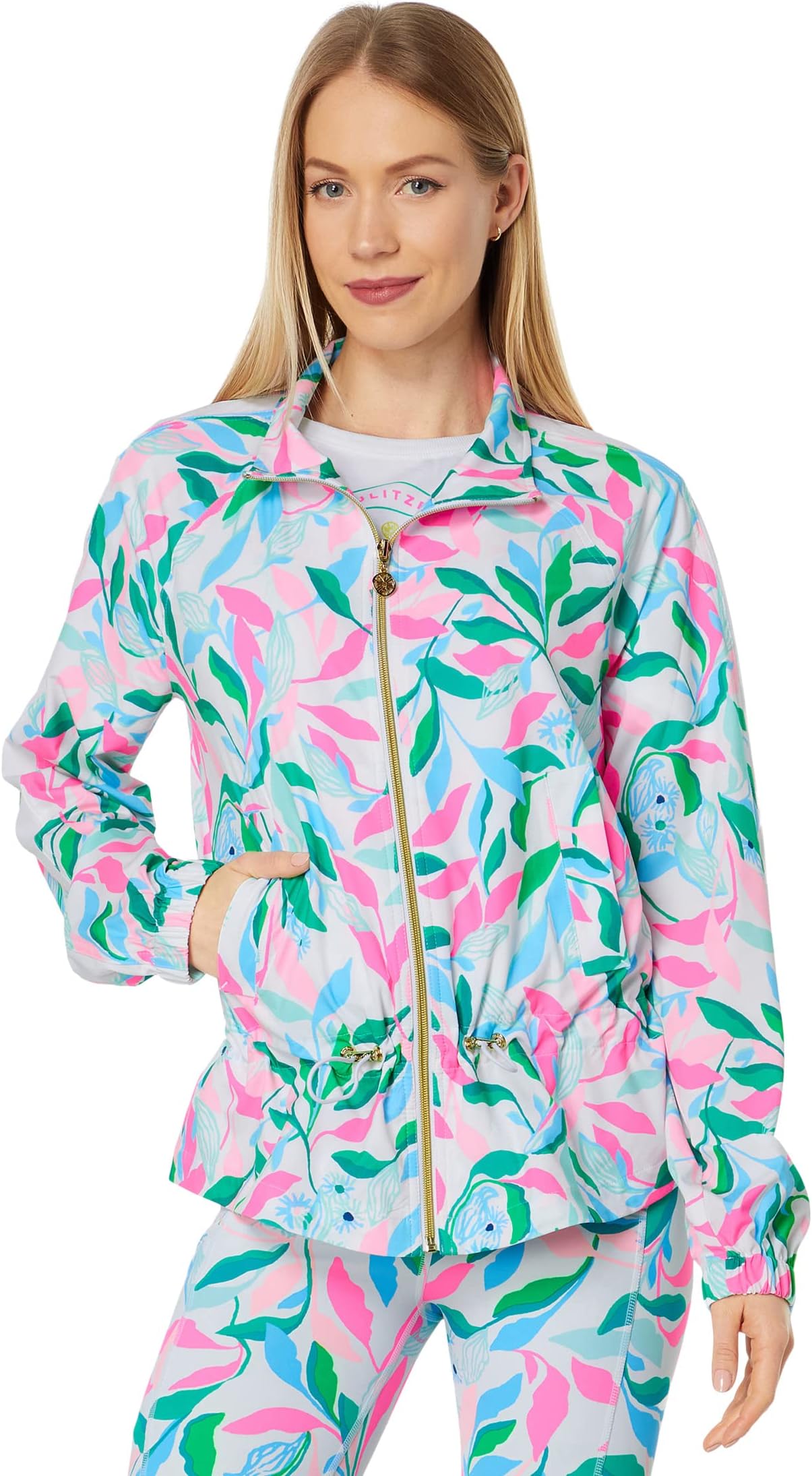 

Куртка Islanna Performance Jacket Lilly Pulitzer, цвет Resort White