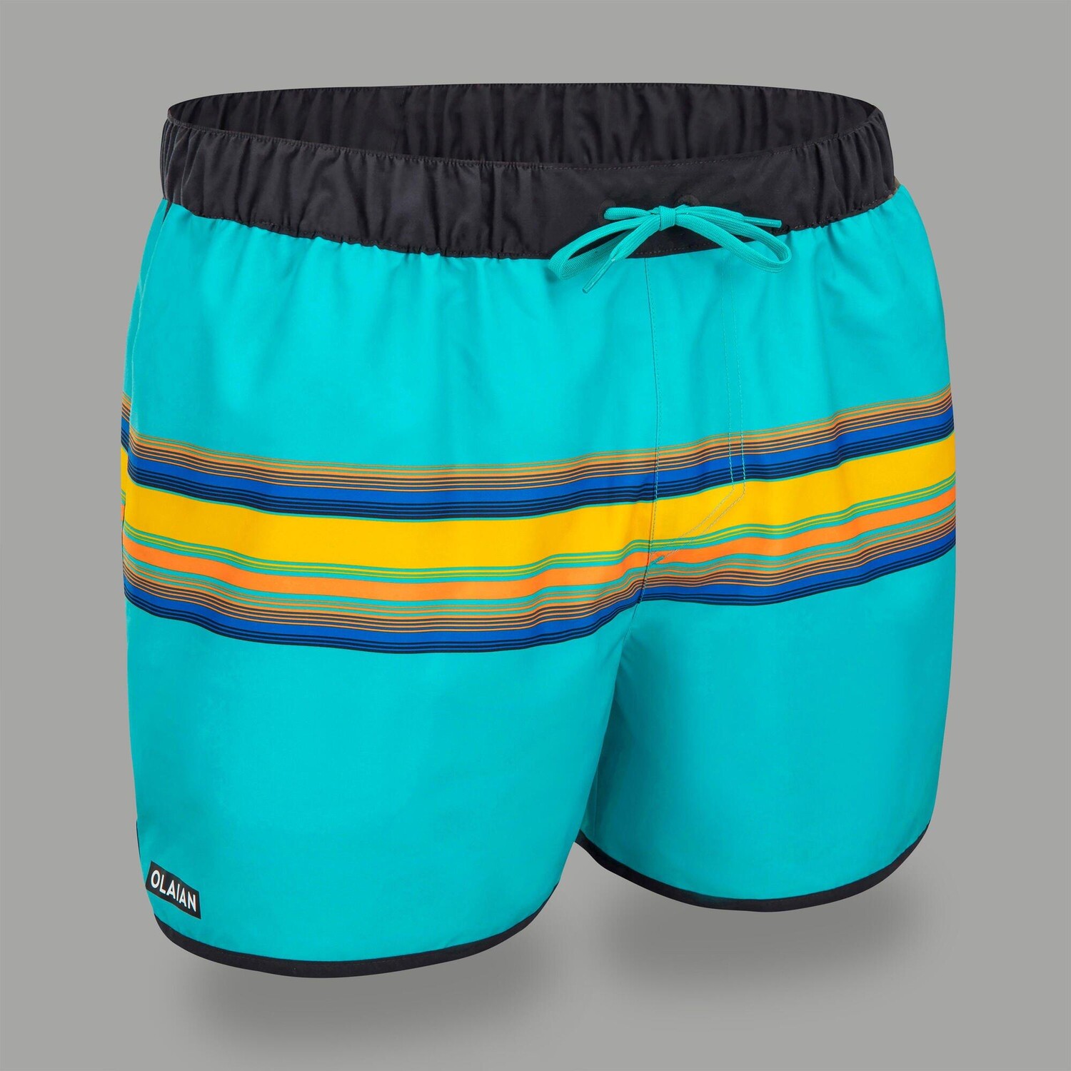 

Шорты для серфинга Decathlon Surfing Eco 100 Sunstripe Olaian, зеленый
