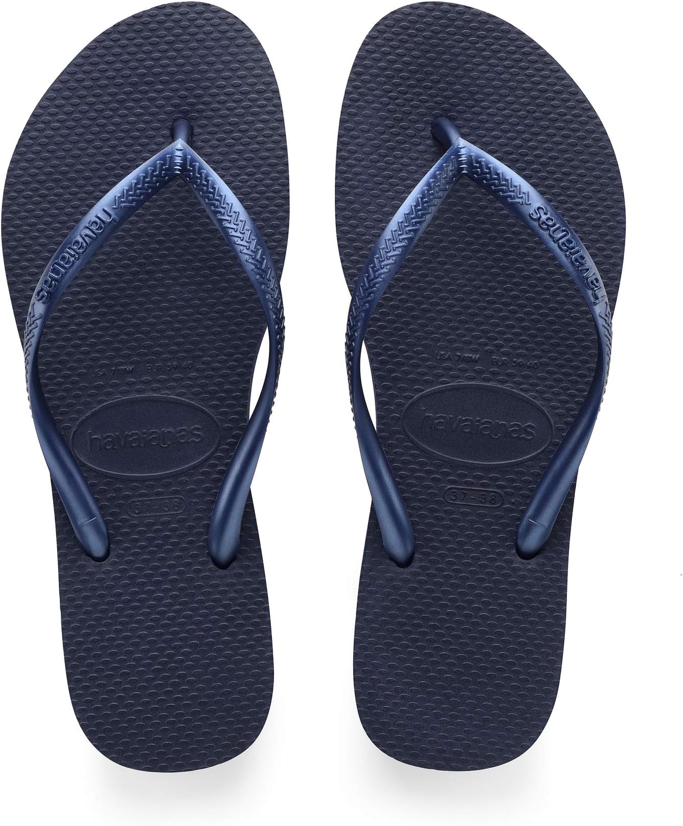 цена Шлепанцы Slim Flip Flop Sandal Havaianas, темно-синий