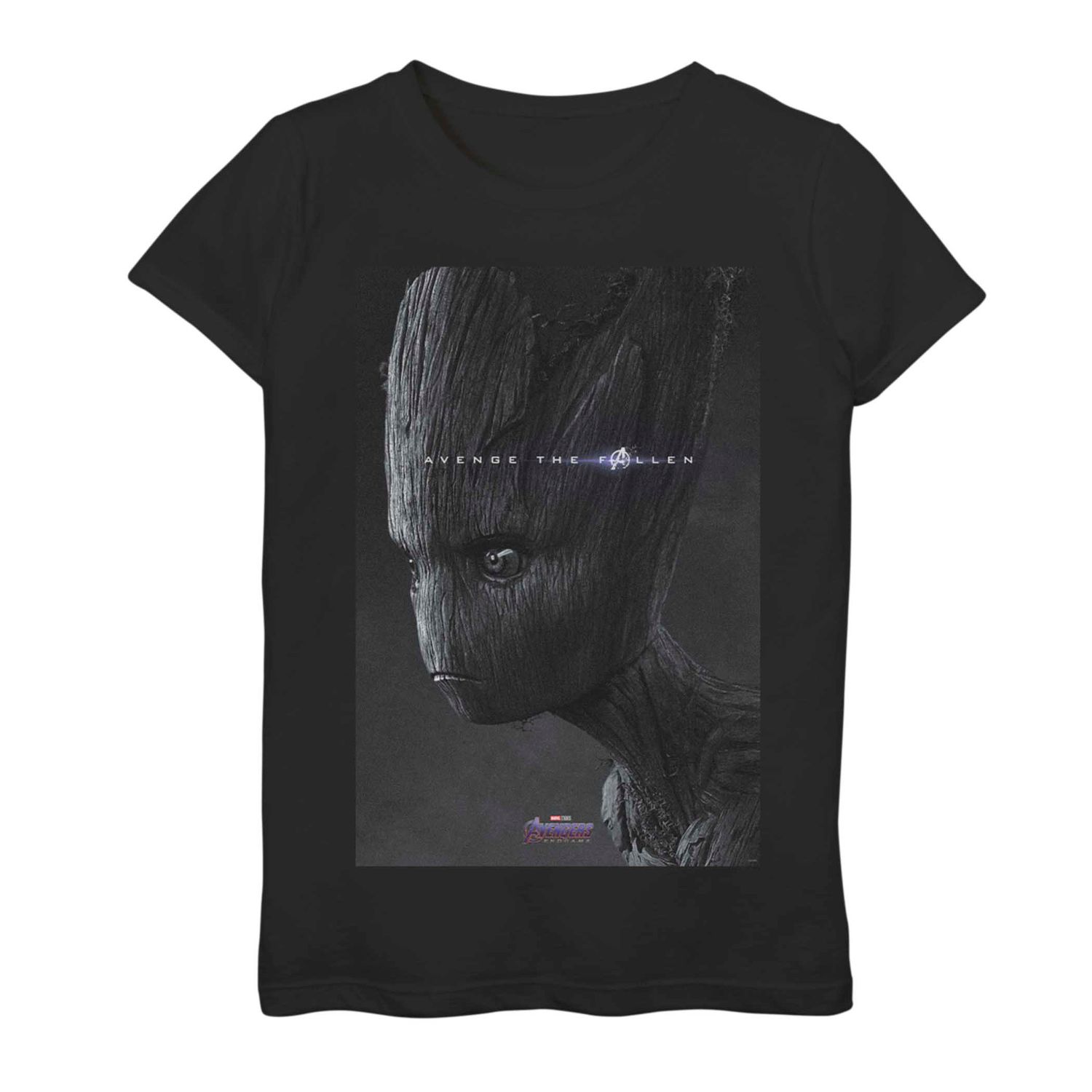 

Футболка с плакатом «Marvel Avengers Endgame» для девочек 7–16 лет «Groot Avenge The Fallen» Licensed Character