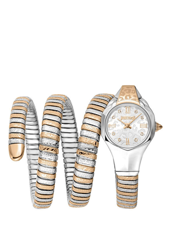 

Jc1L271M0065 женские наручные часы серого цвета металлик Just Cavalli, серебряный