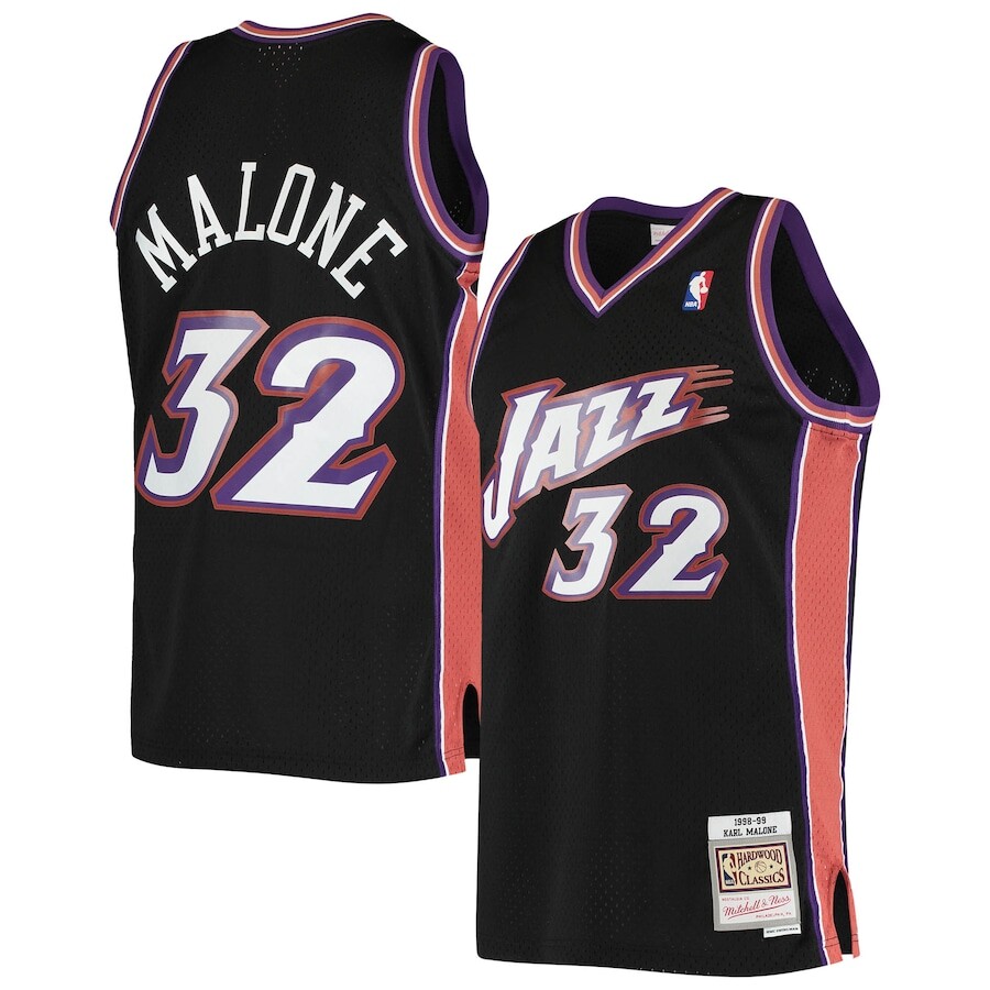 

Джерси Mitchell & Ness Utah Jazz, черный