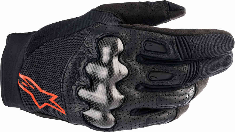 

Мегаваттные перчатки для мотокросса Alpinestars, черный красный