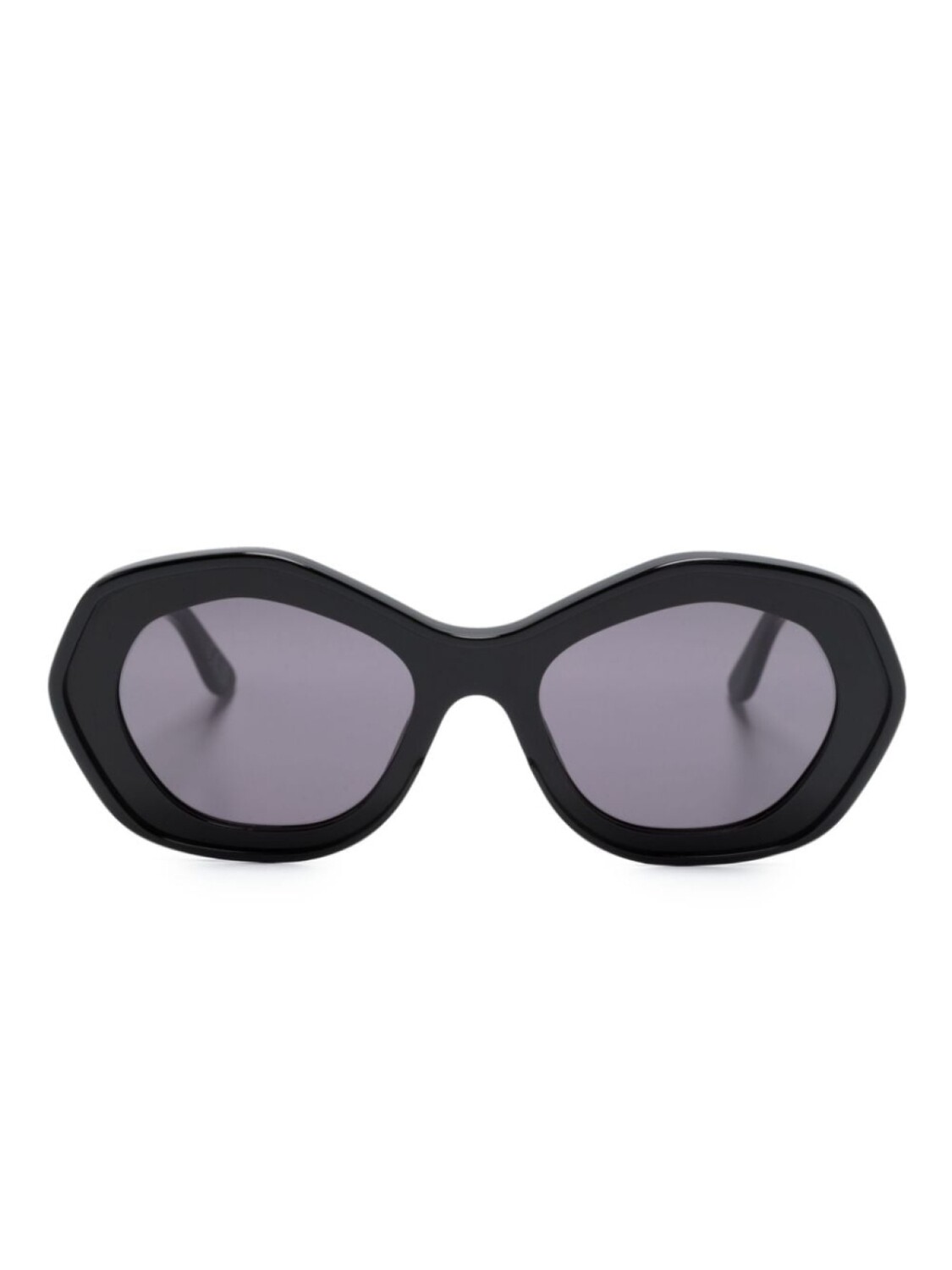 

Marni Eyewear солнцезащитные очки Ullawun Vulcano в круглой оправе, черный