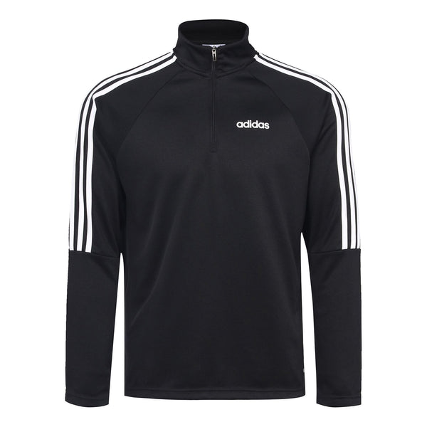 Толстовка adidas Casual Up-collarSports Sweater Men Black, черный