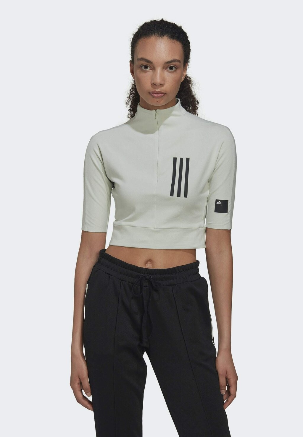 

Футболка с принтом Adidas, зеленый