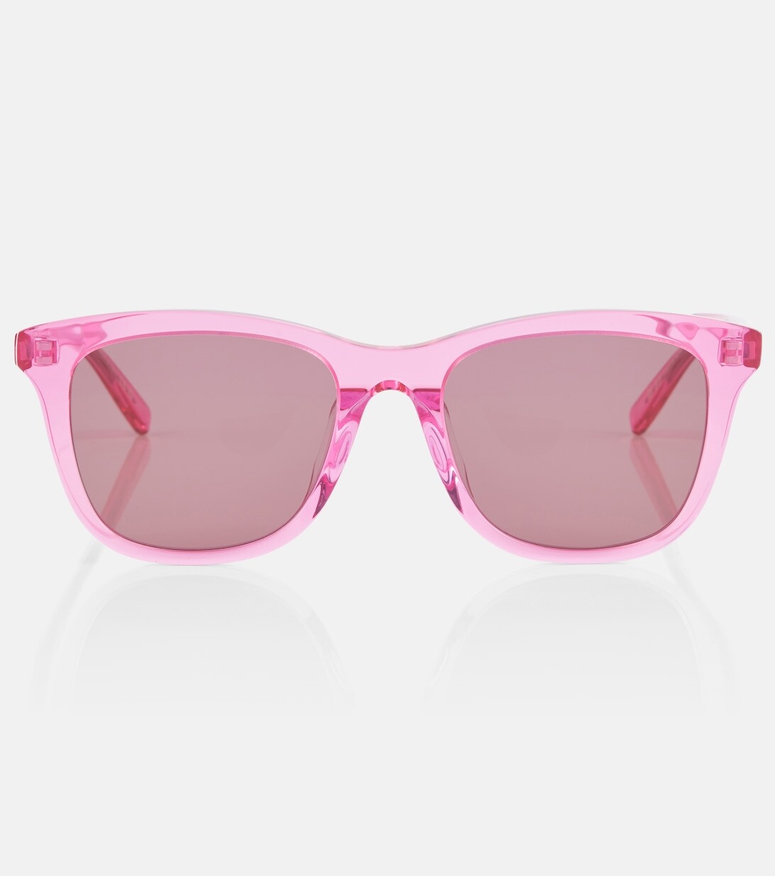 

Квадратные солнцезащитные очки SL 587 Saint Laurent, розовый