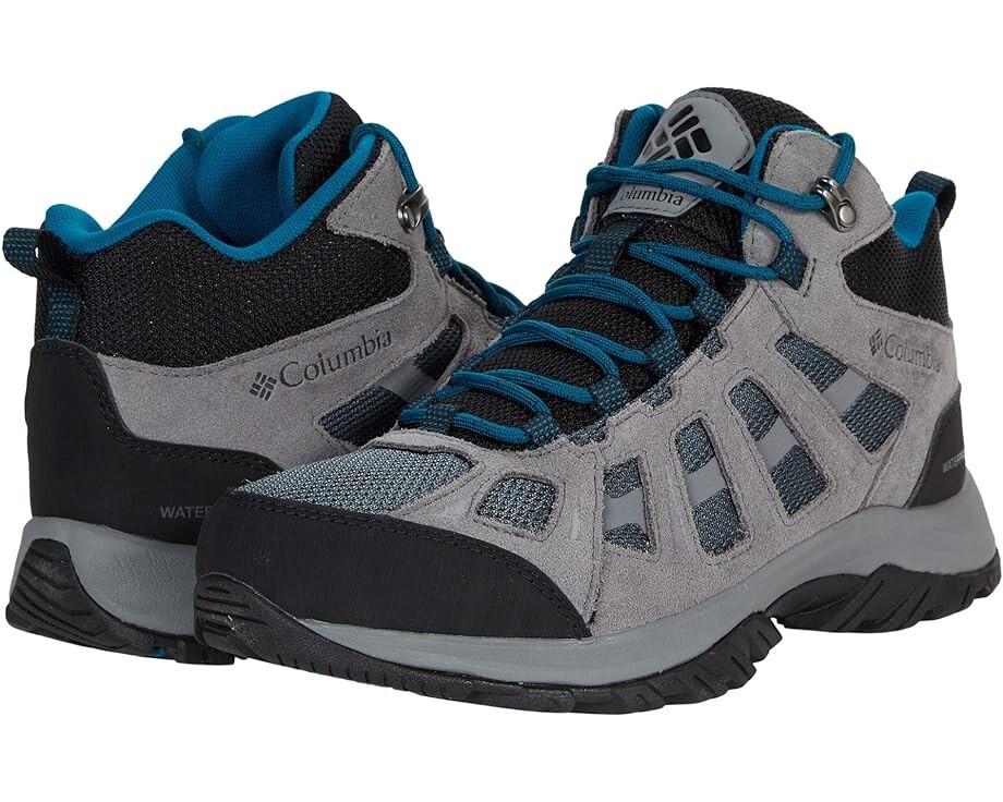 

Походные ботинки Columbia Redmond III Mid Waterproof, цвет Graphite/Black