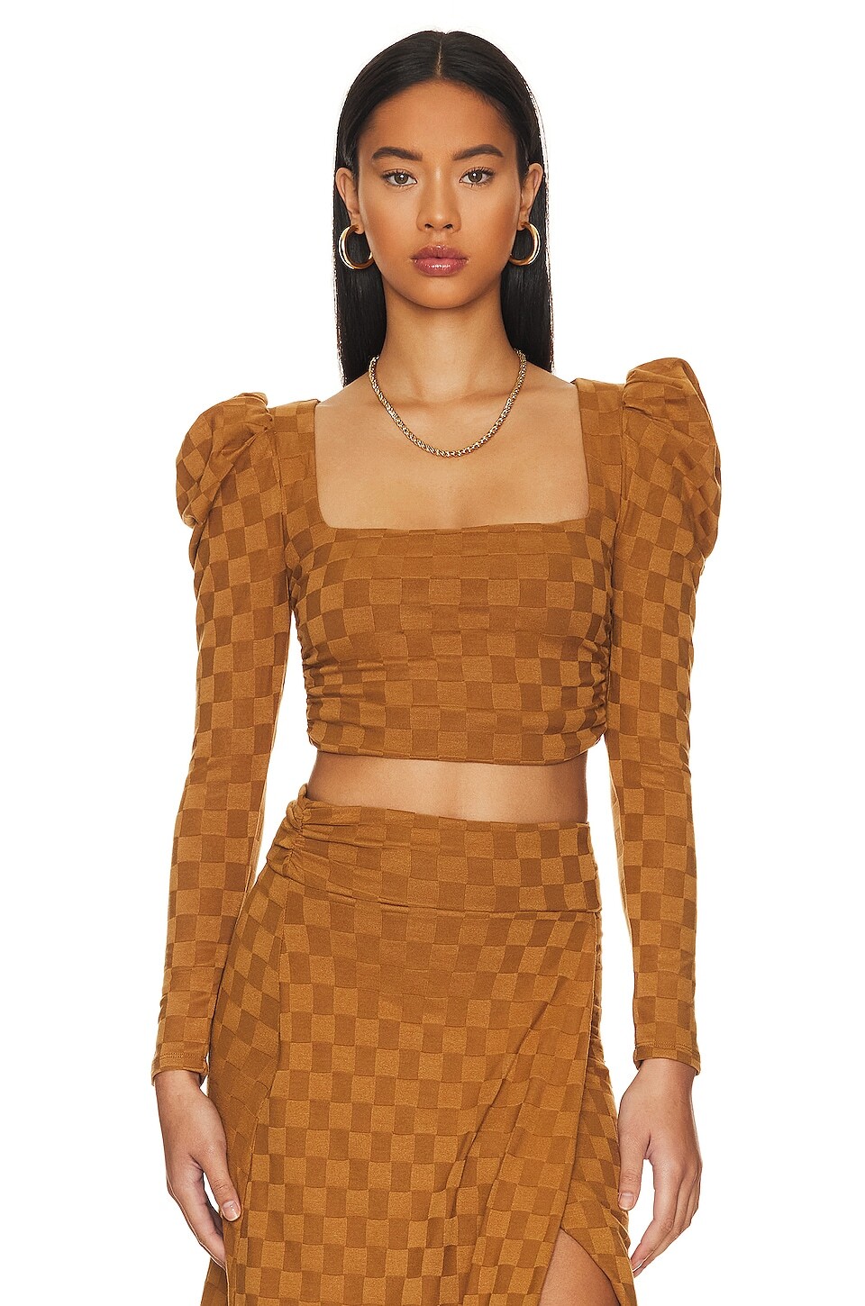 

Топ House of Harlow 1960 x REVOLVE Hailes, цвет Golden Brown