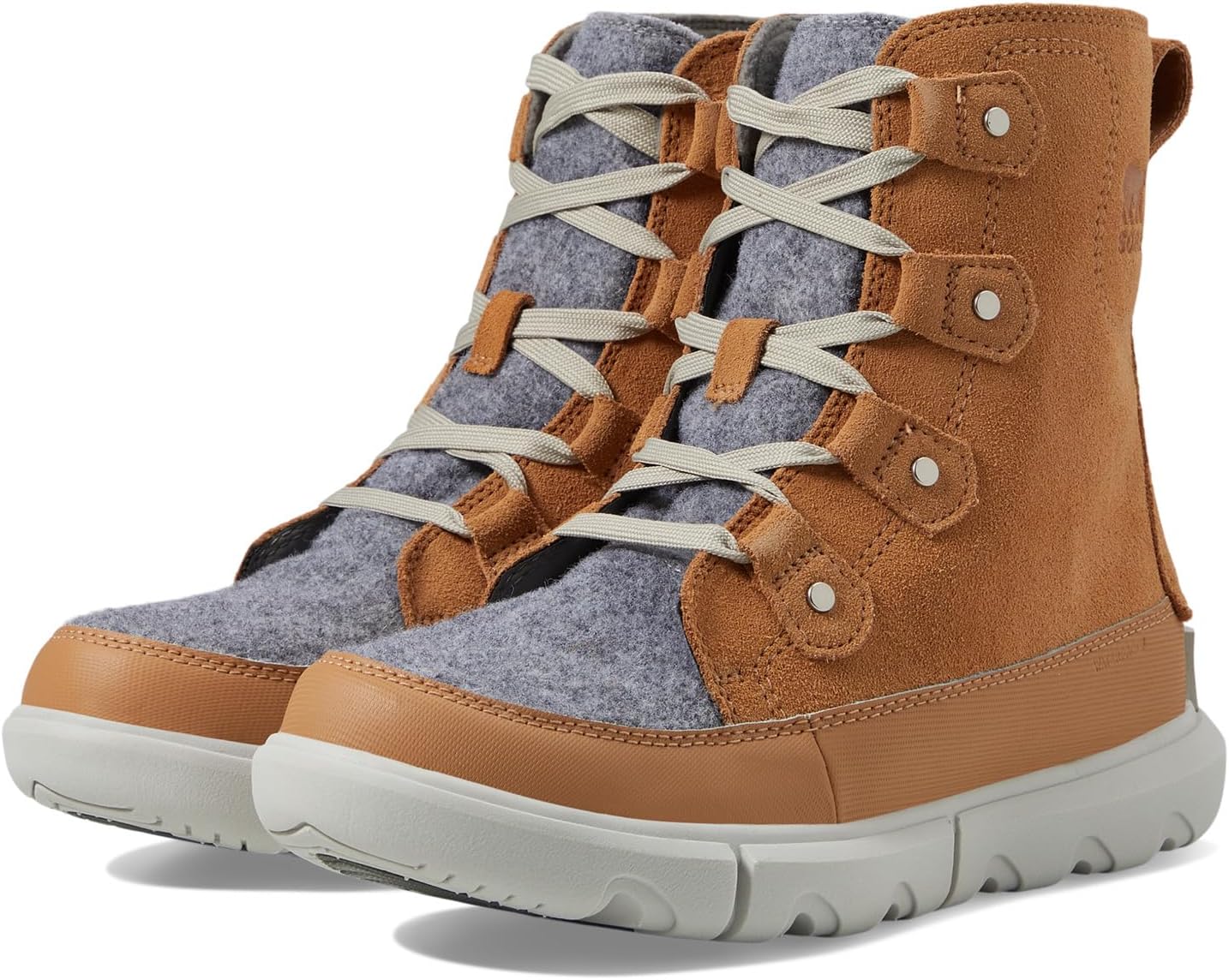 

Ботинки на шнуровке Explorer Next Joan Waterproof SOREL, цвет Tawny Buff/Moonstone