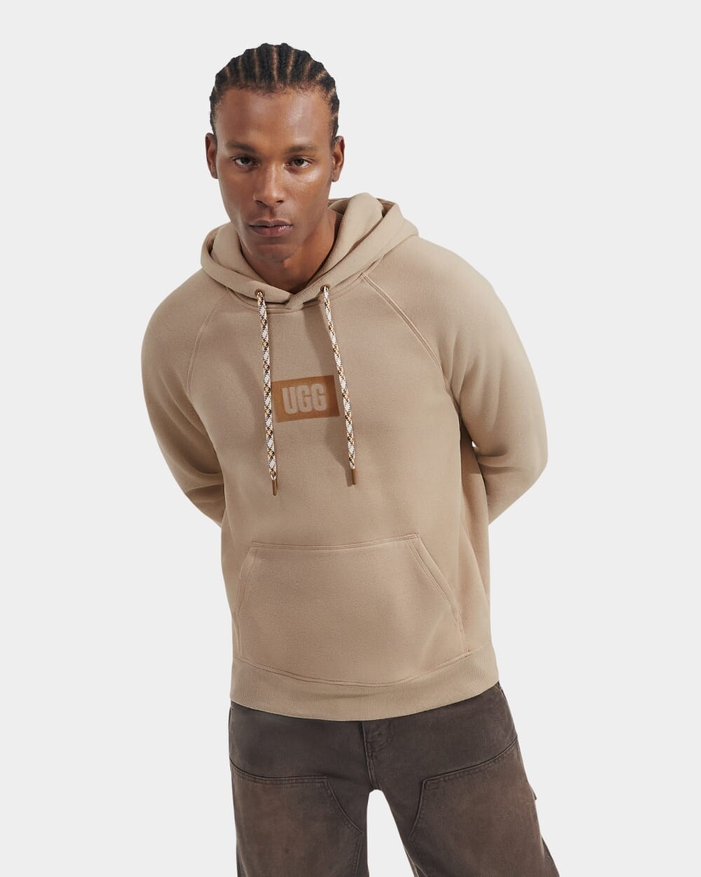 

Толстовка UGGplate Hoodie UGG, бежевый