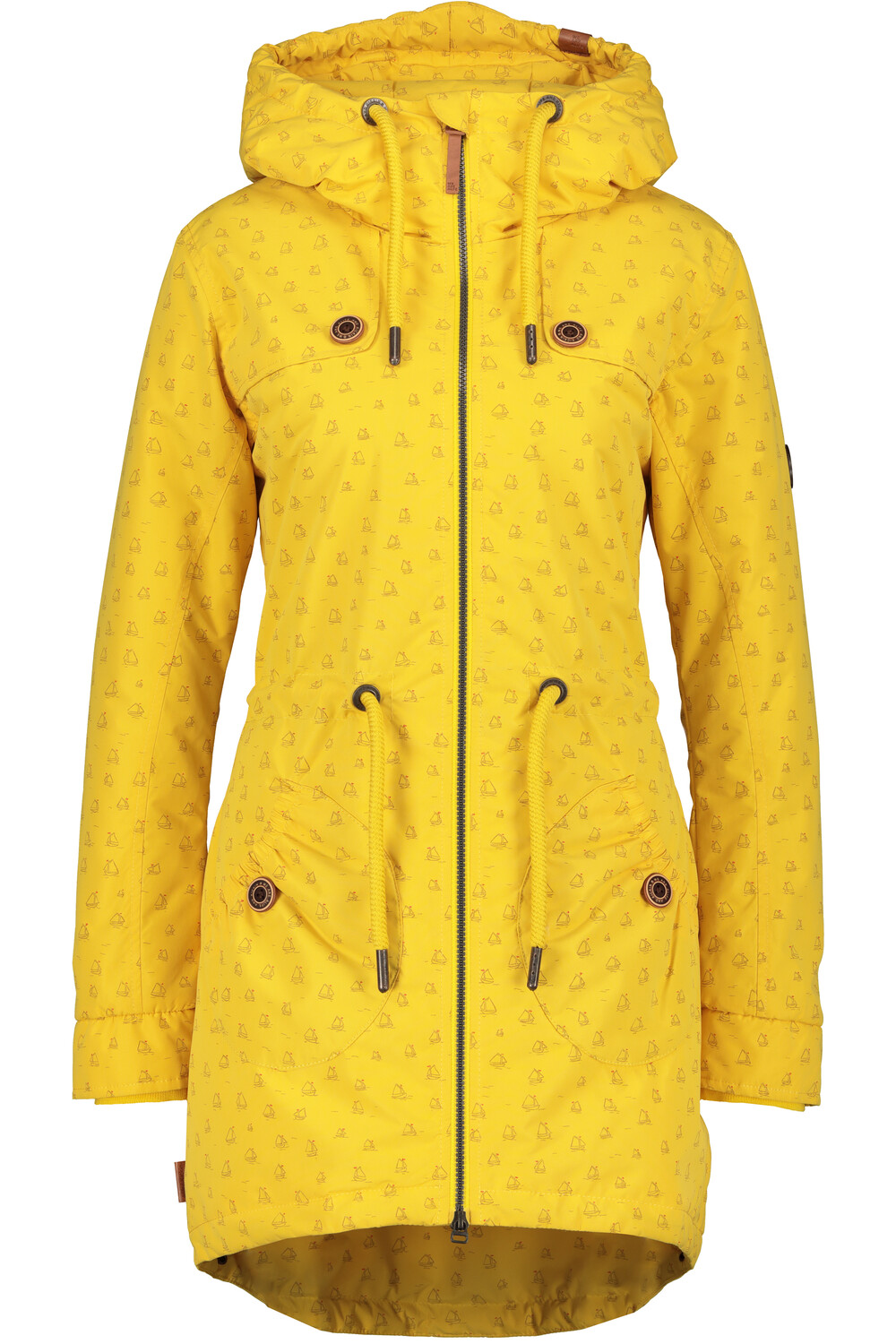

Пуховик alife and kickin CharlotteAK A, цвет amber