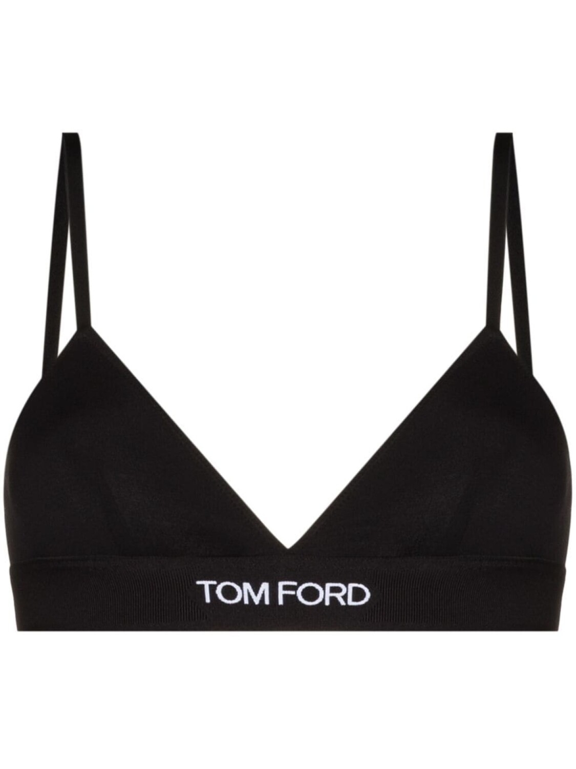 

TOM FORD бюстгальтер с логотипом, черный