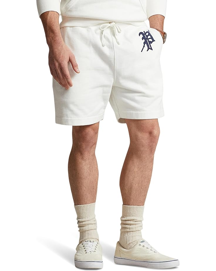 Шорты Polo Ralph Lauren 6-Inch Graphic Lightweight Fleece Shorts, цвет Nevis