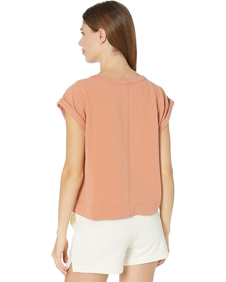 

Футболка Mod-o-doc Supersoft Sanded Jersey Boxy Muscle Tee, ржавый