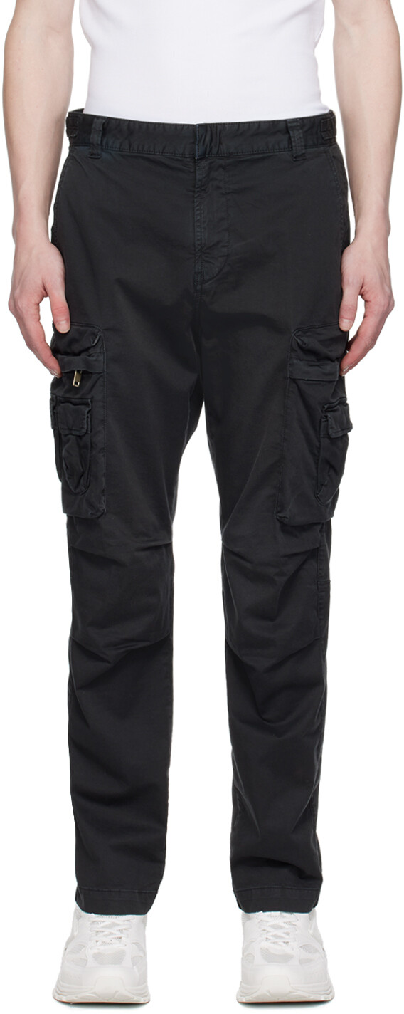 

Черные брюки-карго P-Argym-New-A Diesel