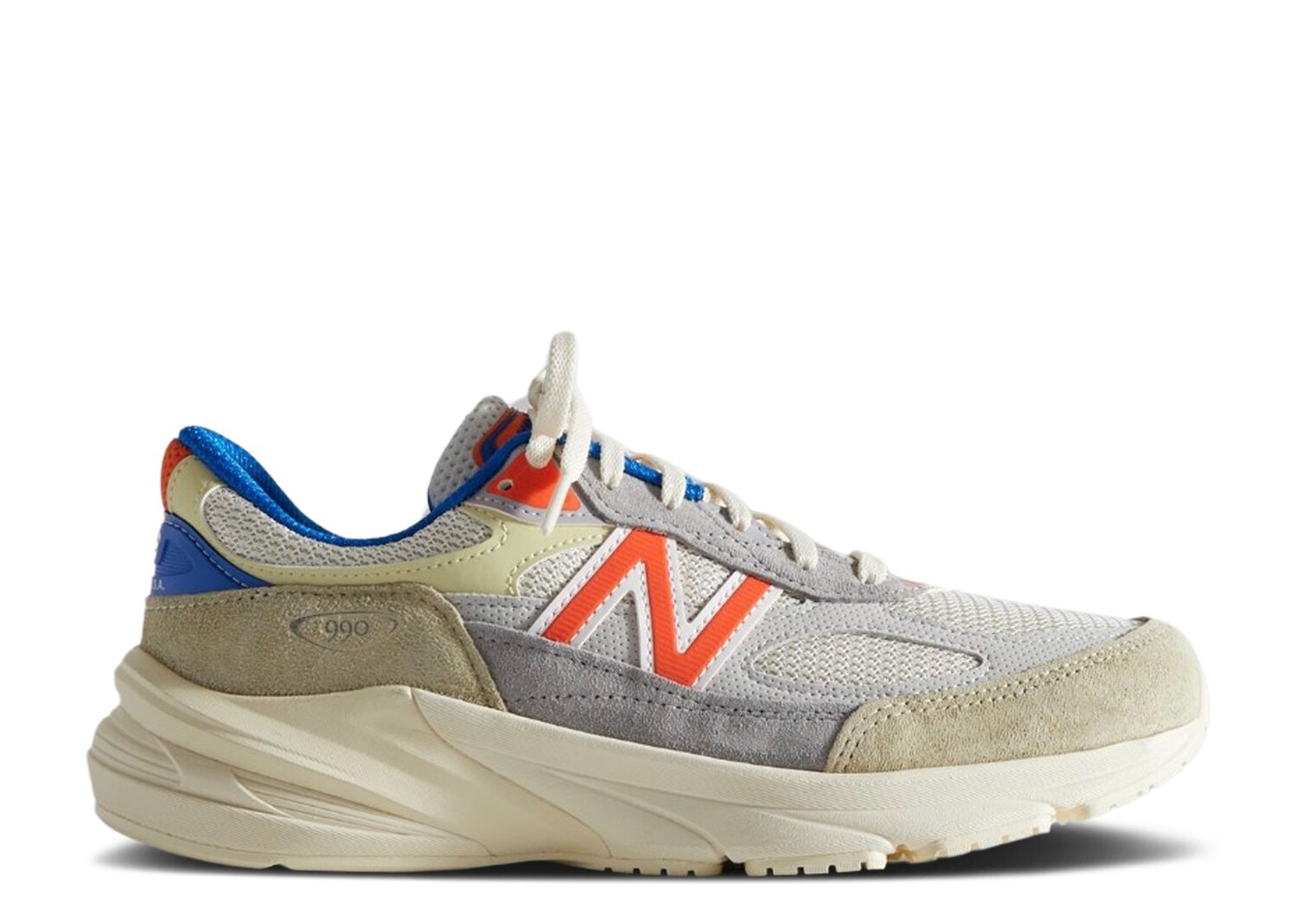 Кроссовки New Balance Kith X Madison Square Garden X 990V6 Made In Usa 'New York Knicks', кремовый кроссовки new balance kith x madison square garden x 990v6 made in usa new york rangers синий