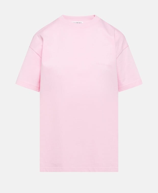 

Футболка Balenciaga, розовый